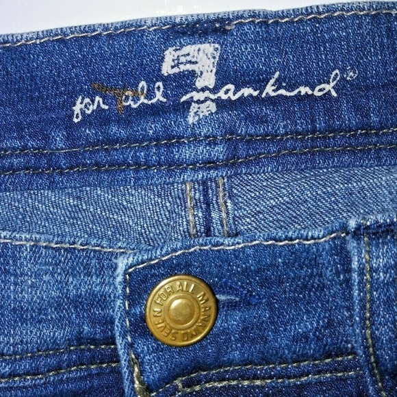 7 FOR ALL MANKIND Bootcut Dojo jeans embellished - Picture 9 of 11